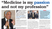 The Global Times – Medicine is my passion and not my Profession