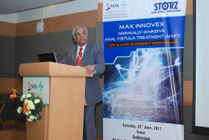 Dr. Pradeep Chowbey addressing MAFT