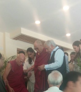 Blessed morning with His Holiness Dalai Lama1