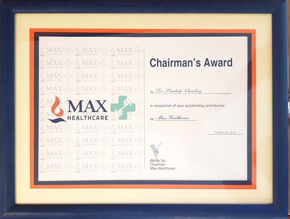 Chairman’s Award – Max Healthcare